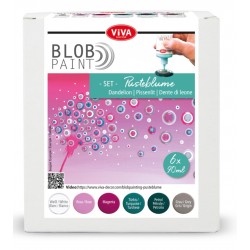 Blob Paint Farbset Pusteblume