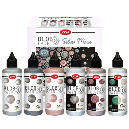 Blob Paint Farbset Silver Moon