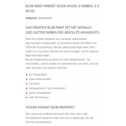 Blob Paint Farbset Silver Moon