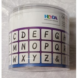 Holz Stempel Buchstaben Set