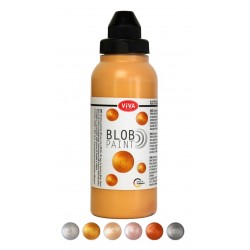 Blob Paint Farbe Stahl Metallic