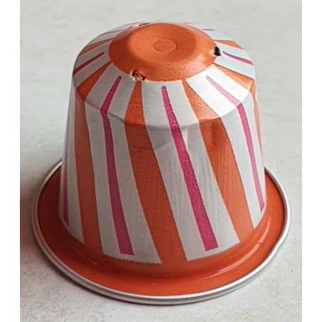 Nespresso Kapsel Original (leer) orange/pink