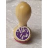 Holz Stempel Alles Gute