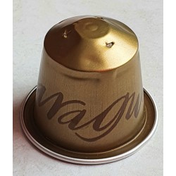 Nespresso Kapsel Original (leer) gold/Muster