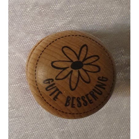 Holz Stempel Gute Besserung