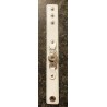 Druckknopf Wechselschmuck Armband weiss