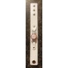 Druckknopf Wechselschmuck Armband weiss