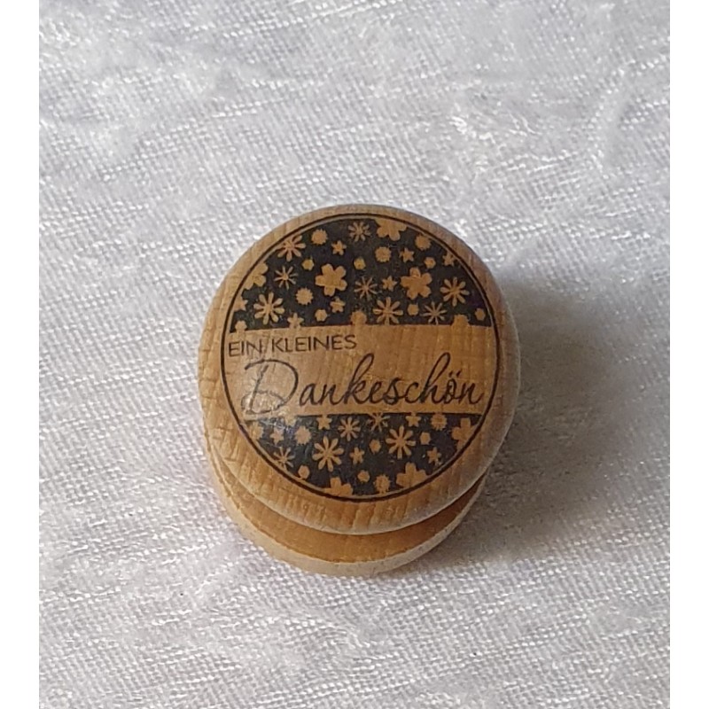 Holz Stempel Ein kleines Dankeschön
