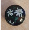Druckknopf Edelweiss schwarz