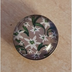Druckknopf Edelweiss beige