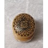 Holz Stempel Blume