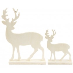 Holz Hirsch