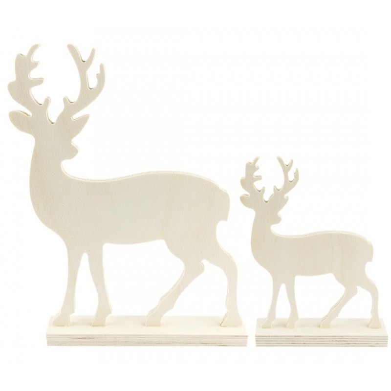 Holz Hirsch
