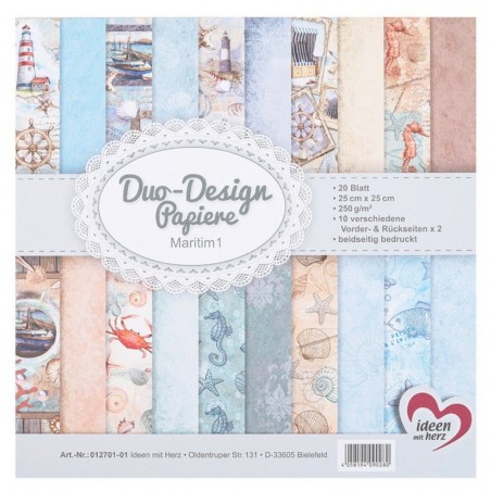 Duo Design Papier Maritim 1