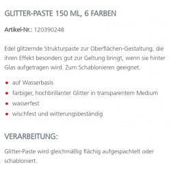 Glitter Paste Mondstein