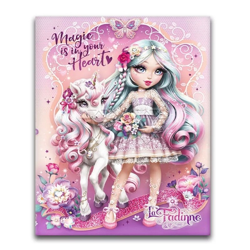 3D Diamant Pixel Bild Einhorn/Girlie