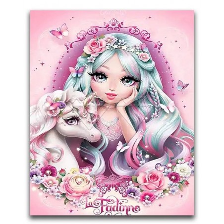 3D Diamant Pixel Bild Einhorn/Girlie