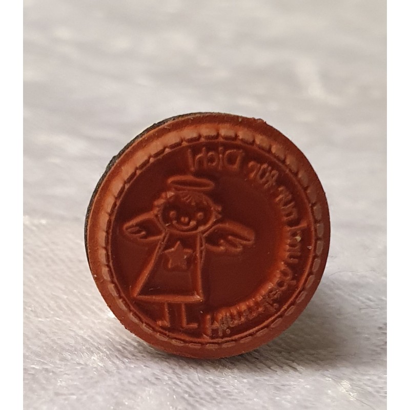 Holz Stempel Himmlisch und nur für Dich