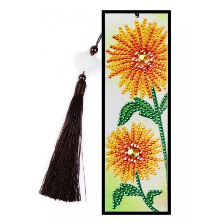 3D Diamant Pixel Lesezeichen Blumen