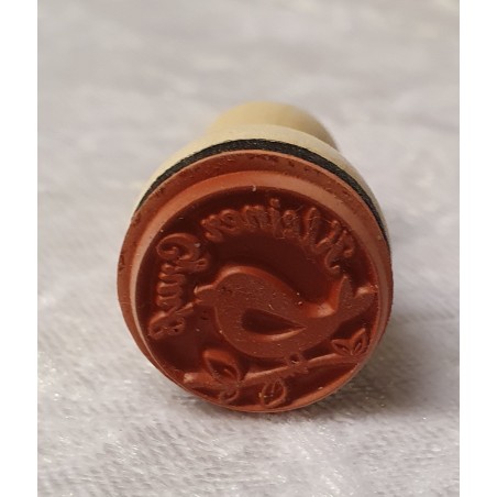 Holz Stempel Kleiner Gruss