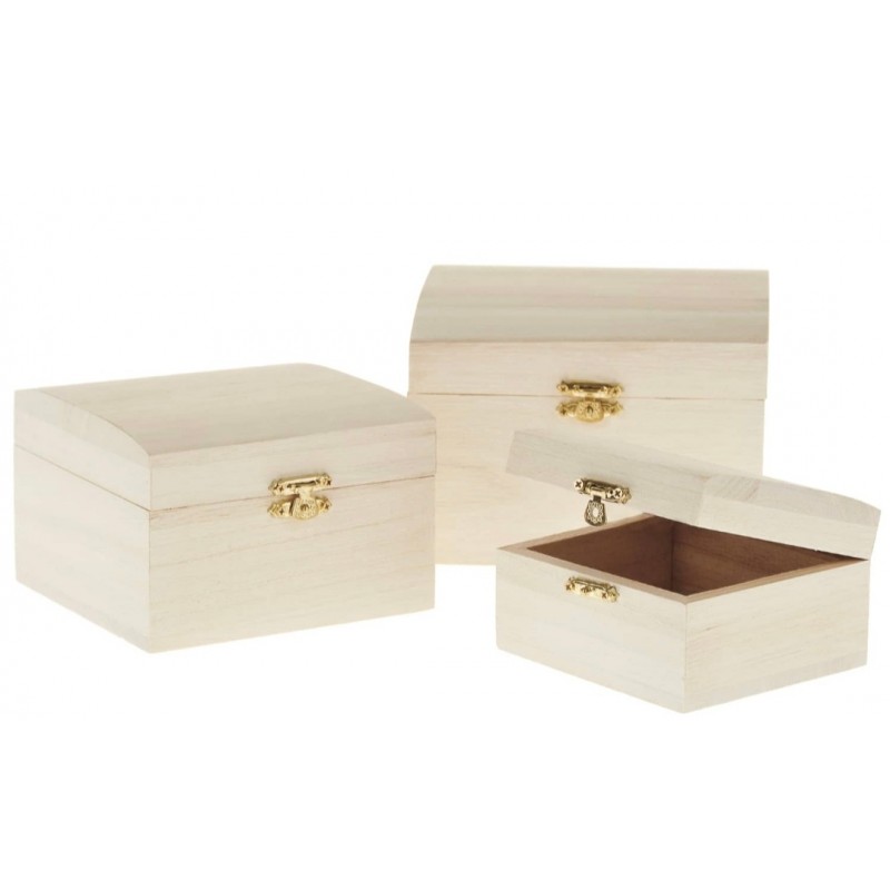 Holz Schatullen