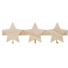 Holz Garderobe Sterne