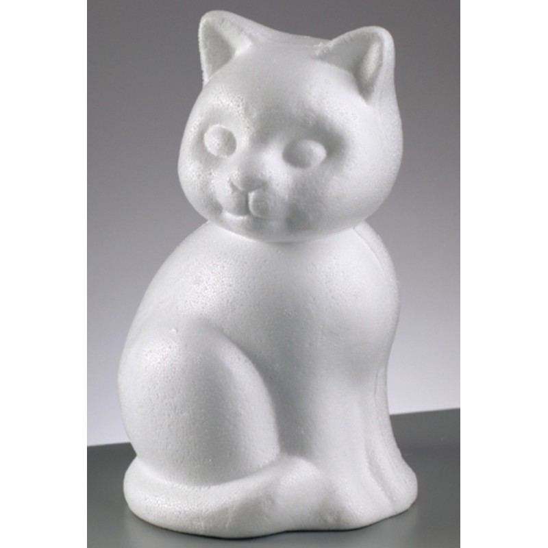 Styropor Katze