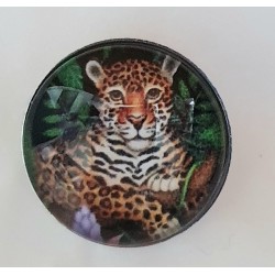 Druckknopf Leopard