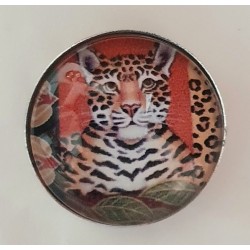 Druckknopf Leopard