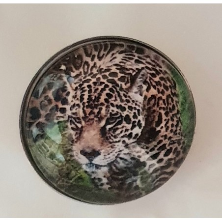 Druckknopf Leopard