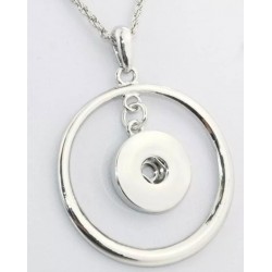 Kette für Wechselschmuck silberfarbig