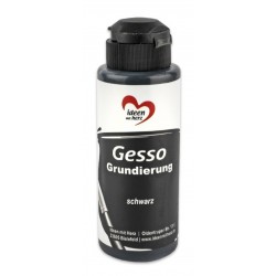 Gesso Grundierung schwarz