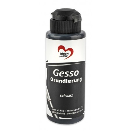Gesso Grundierung schwarz