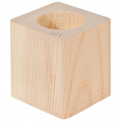 Holz Teelichthalter