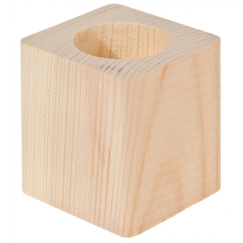 Holz Teelichthalter