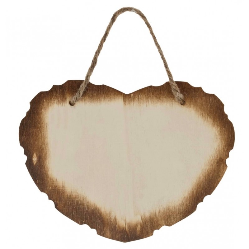 Holz Schild Herz