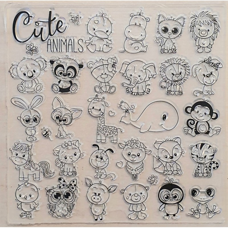 Clear Stempel Little Animals
