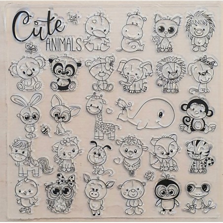Clear Stempel Little Animals