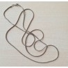 Schlangenkette silberfarbig