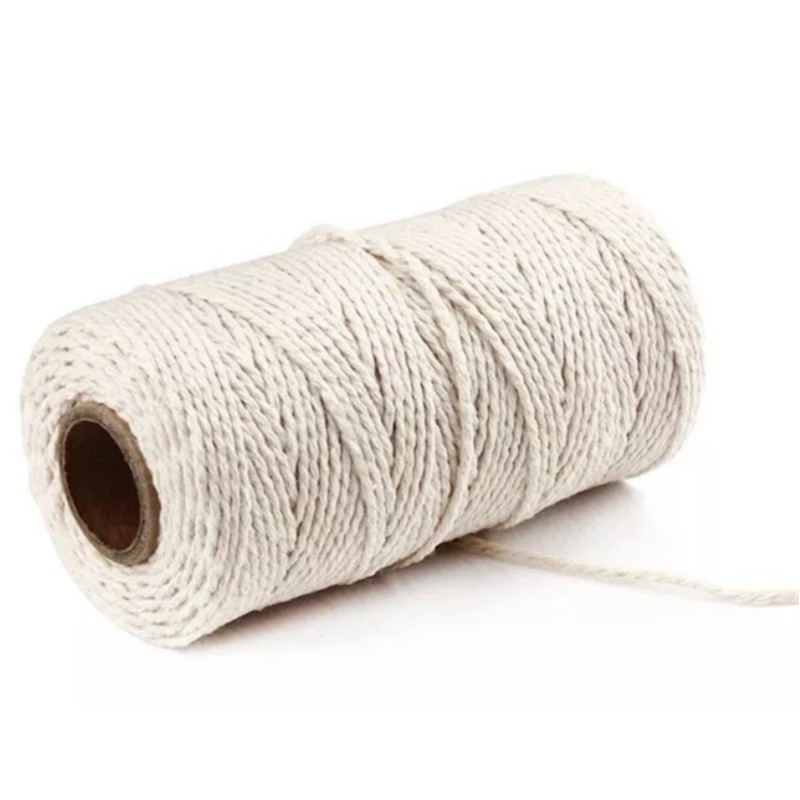 Jute Faden creme