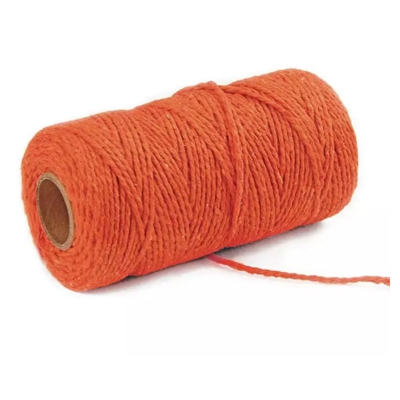 Jute Faden orange
