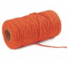 Jute Faden orange