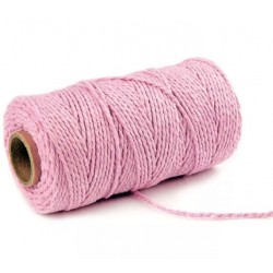 Jute Faden rosa