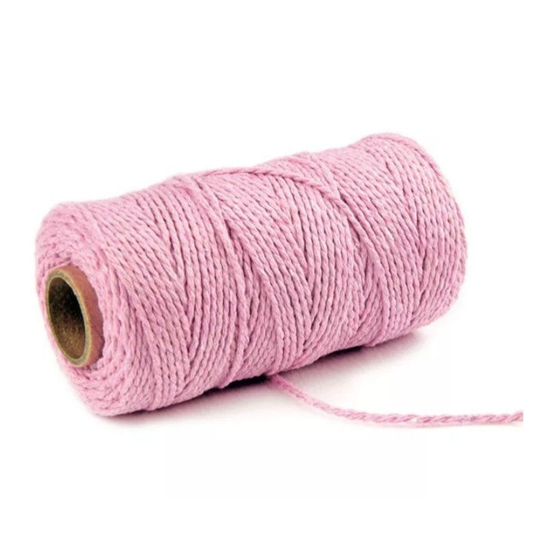 Jute Faden rosa