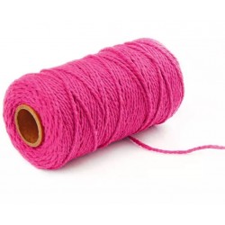Jute Faden pink