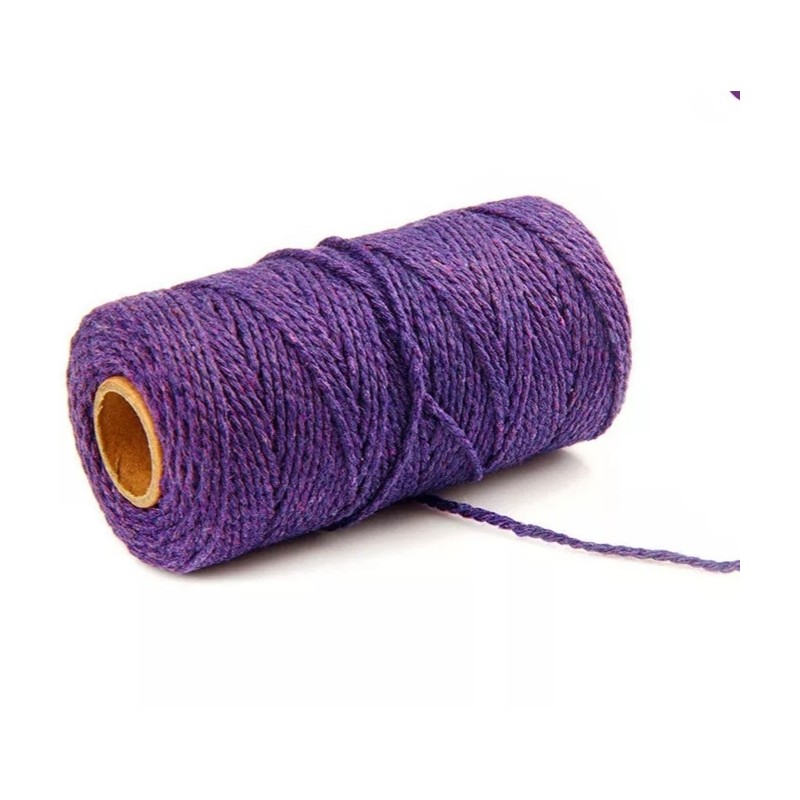 Jute Faden violette