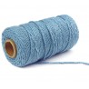 Jute Faden hellblau