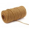 Jute Faden cognac