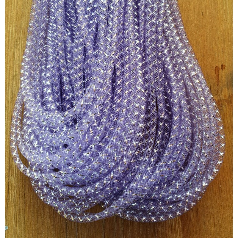 Netzschlauch violette/silber
