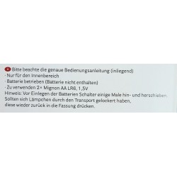LED Lichterkette Kaltweiss